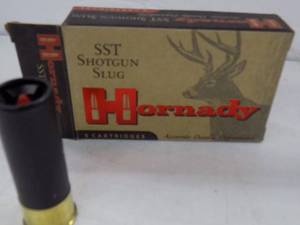lot 34 image: 5 Hornady 12ga SST Slug