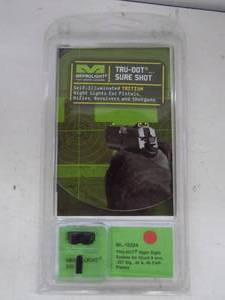 lot 40 image: Tru-Dot Sure Shot ML-10224 Night Sight Clock 9mm .357 Sig 40 & 45 Gap