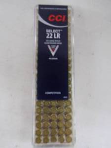 lot 50 image: 100 CCI 22 LR