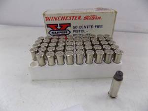 lot 55 image: 50 Winchester 38 Special 155gr
