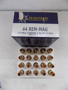 lot 67 image: 20 Magtech 44 Rem-Mag 200gr
