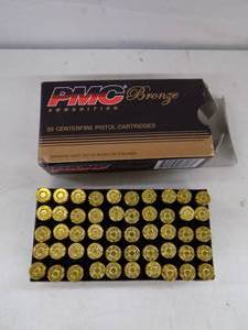 lot 75 image: 50 PMC Bronze 9mm Luger 115gr