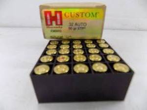 lot 79 image: 25 Hornady 32 Auto 60gr XTP
