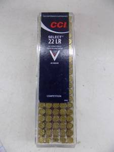 lot 85 image: 100 CCI 22 LR
