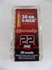 lot 91 image: 50 Hornady 22 Mag
