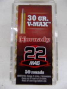 lot 92 image: 50 Hornady 22 Mag