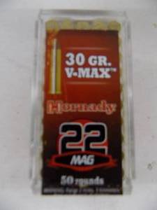 lot 94 image: 50 Hornady 22 Mag