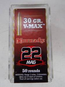 lot 97 image: 50 Hornady 22 Mag