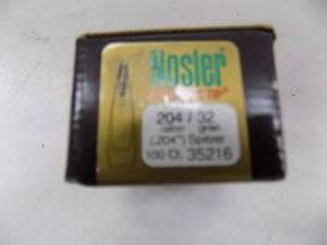 lot 112 image: 100 Nosler 204 Cal 32gr