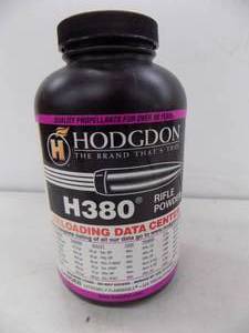 lot 118 image: Hodgon H380 Powder PICKUP ONLY