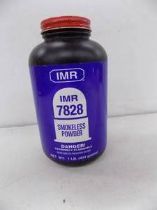 lot 121 image: IMR 7828 Powder PICKUP ONLY