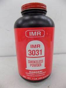 lot 122 image: IMR 3031 Powder PICKUP ONLY