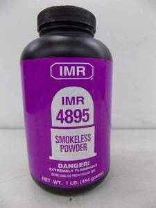 lot 124 image: IMR 4895 Powder PICKUP ONLY