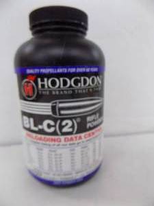 lot 128 image: Hodgdon BL-C (2) Powder PICKUP ONLY
