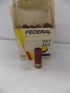 lot 138 image: 25 - Federal 12 ga 6 shot