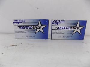 lot 144 image: 40 - Independence AR 5.56 x 45 mm