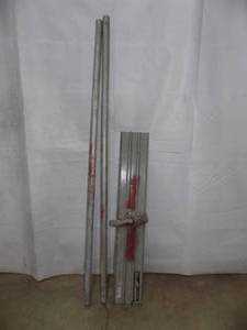 lot 17 image: 48 Kraft Extra-Lite Magnesium Bull Float & Handles