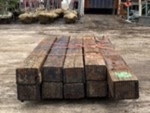 Pallet Of Railroad Timber