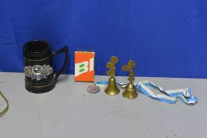 Vikings Mug, playing cards, muenchner oktoberfest, brass bells