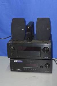 Denon AVR-X4000 with remote and Sony STR-DG500 Receivers