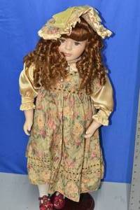 The Collectors choice doll with stand