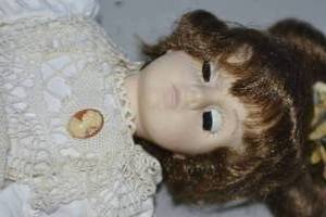 Movable Eyes Ecstatic bride on wedding day