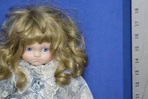 Doll in blue