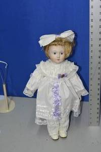 Doll in white
