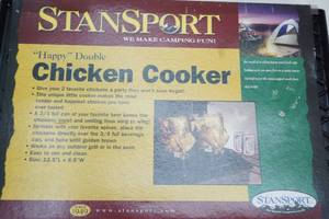 lot 10 image: Stansport chicken cooker