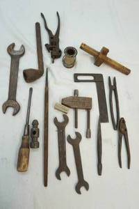 lot 23 image: tools-wrenches and chisels
