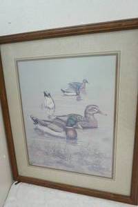 lot 192 image: Anni Moller framed print