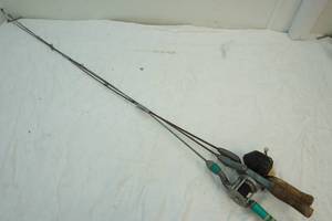 lot 215 image: vintage fishing rods and reels