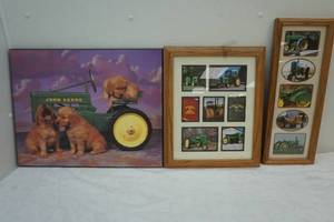 lot 227 image: John Deere framed photos