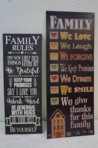 lot 230 image: canvas family rules and