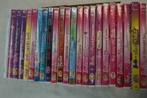 lot 249 image: Barbie DVDs