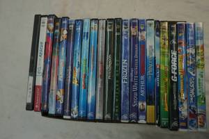 lot 250 image: childrens DVDs