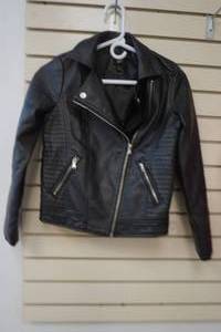 lot 260 image: Art Class girls faux leather jacket