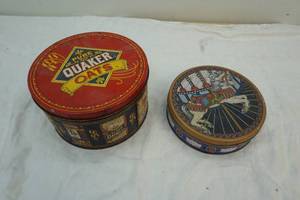 lot 287 image: decorative tins