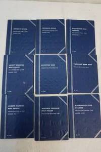 lot 61 image: assortment of collectible coin folders