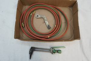 lot 100 image: hand torch and gas lines