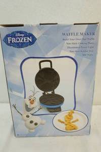 lot 104 image: Disney Frozen waffle maker