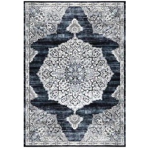 lot 12 image: New - Bazaar Royal Navy 8 ft. x 10 ft. Medallion Area Rug