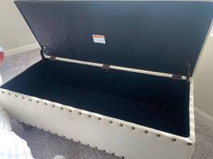 Upholstered Rectangular Storage Bench