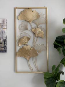 Golden Gingko Wall Sculptures