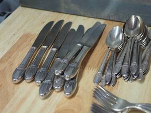 Silver-Plated silverware Rogers First Love