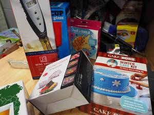 Box of Kitchen items