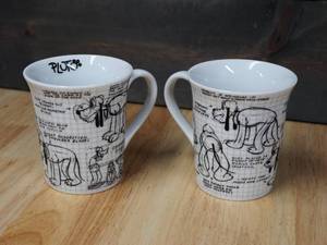 Pluto mugs
