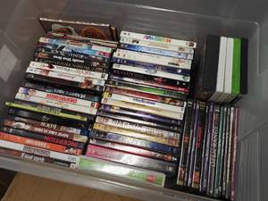 Lot of DVD with afew CDs