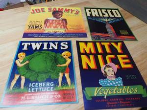 Vintage Crate art
