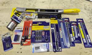lot 873 image: One Box of Hand Tools and Bits